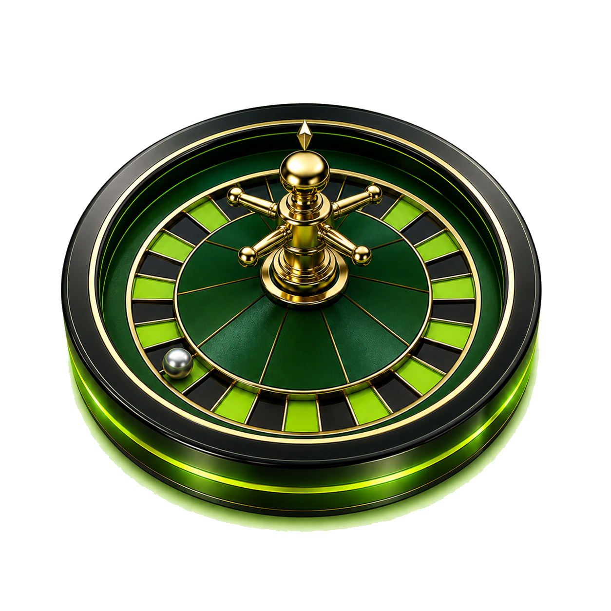 Roulette wheel visual